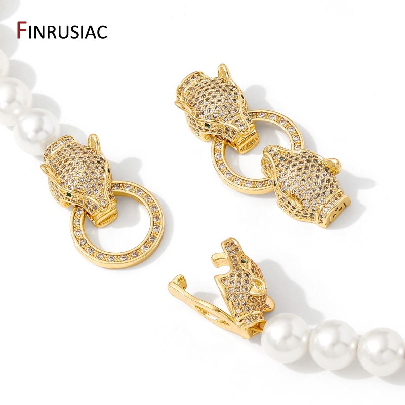 Jewelry Making Jig - مشابك لؤلؤية مطلية بالذهب عيار 18