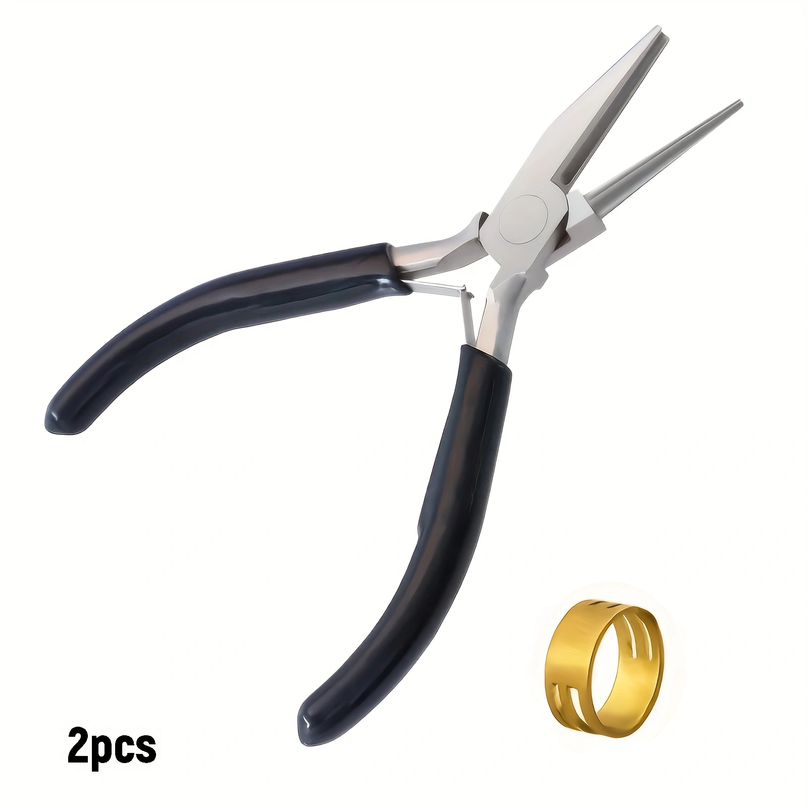 Jewelry Making Loop Pliers - 2/1 قطعة من كماشات الأنف المدببة