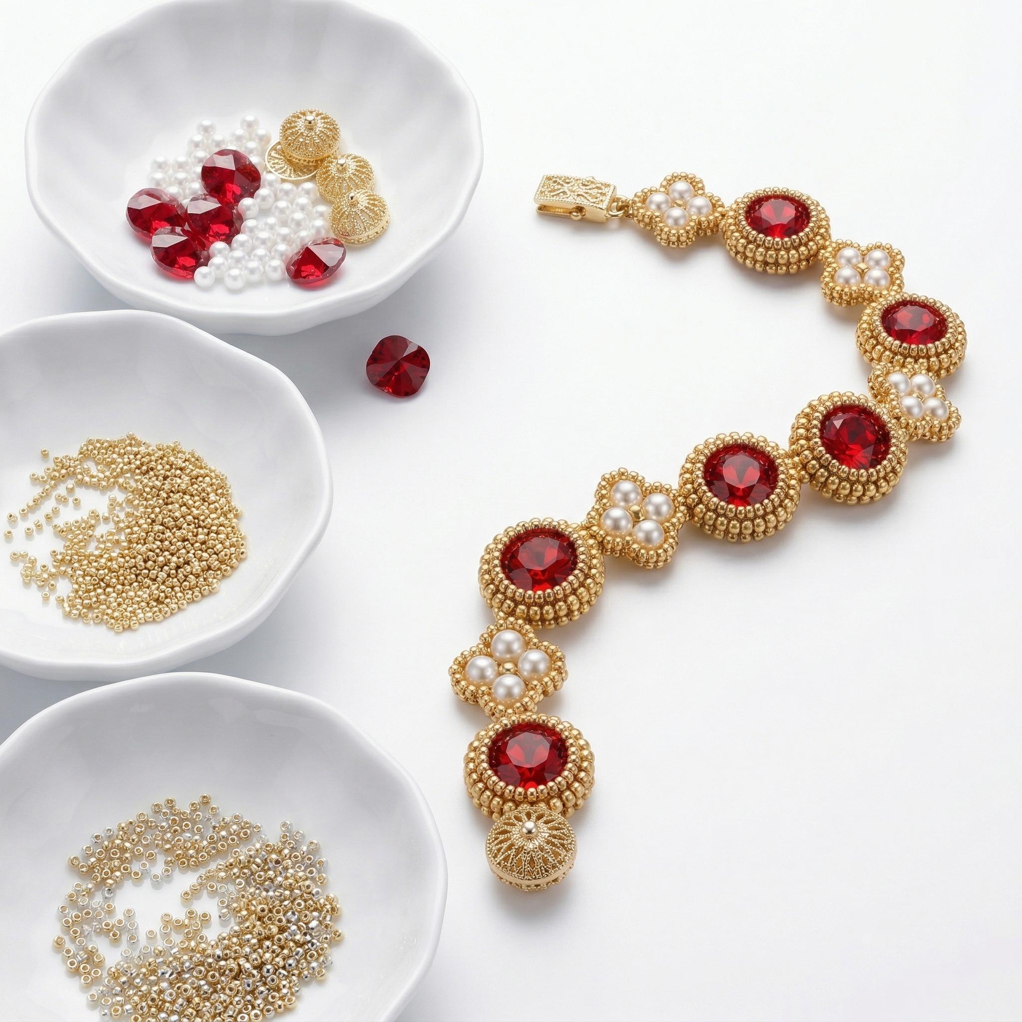 Jewelry Making Party For Adults - مجموعة صنع الأساور اليدوية للكبار -