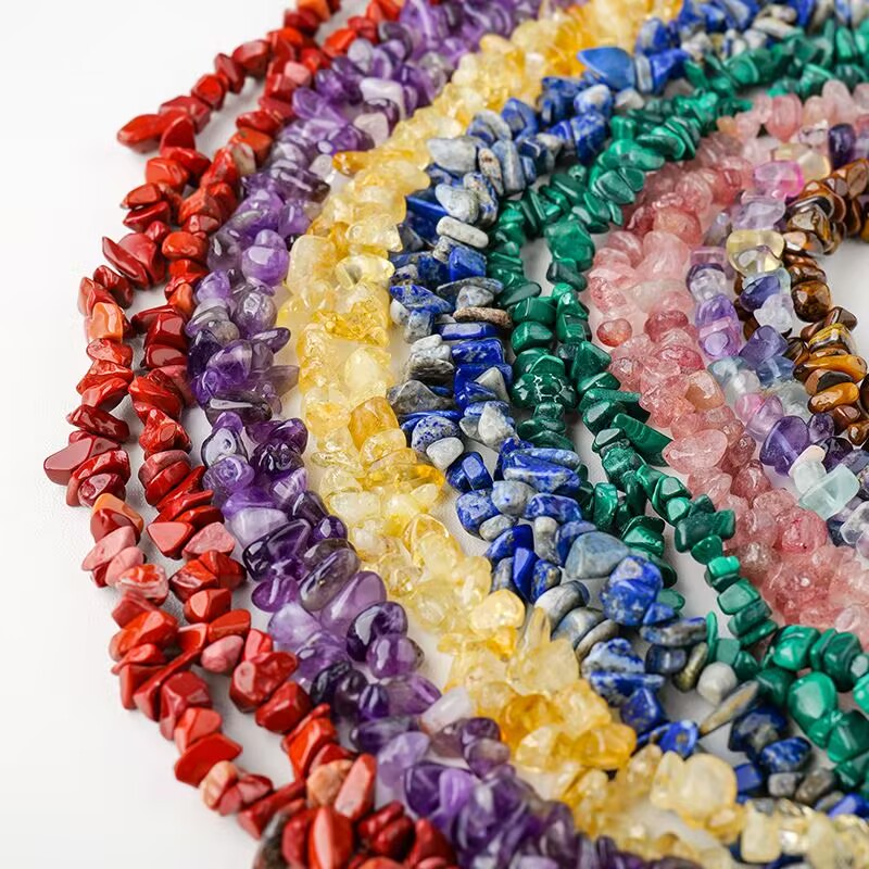 Jewelry Making Event - خرز من الجارنت والأميثيست والأكوامارين الطبيعي