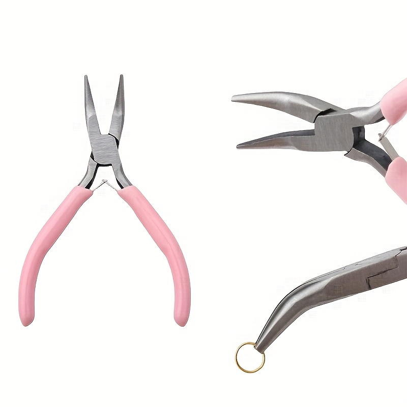 قطعتان من كماشة الفم المنحني ب - مراجعة Jewelry Making Pliers وسعره