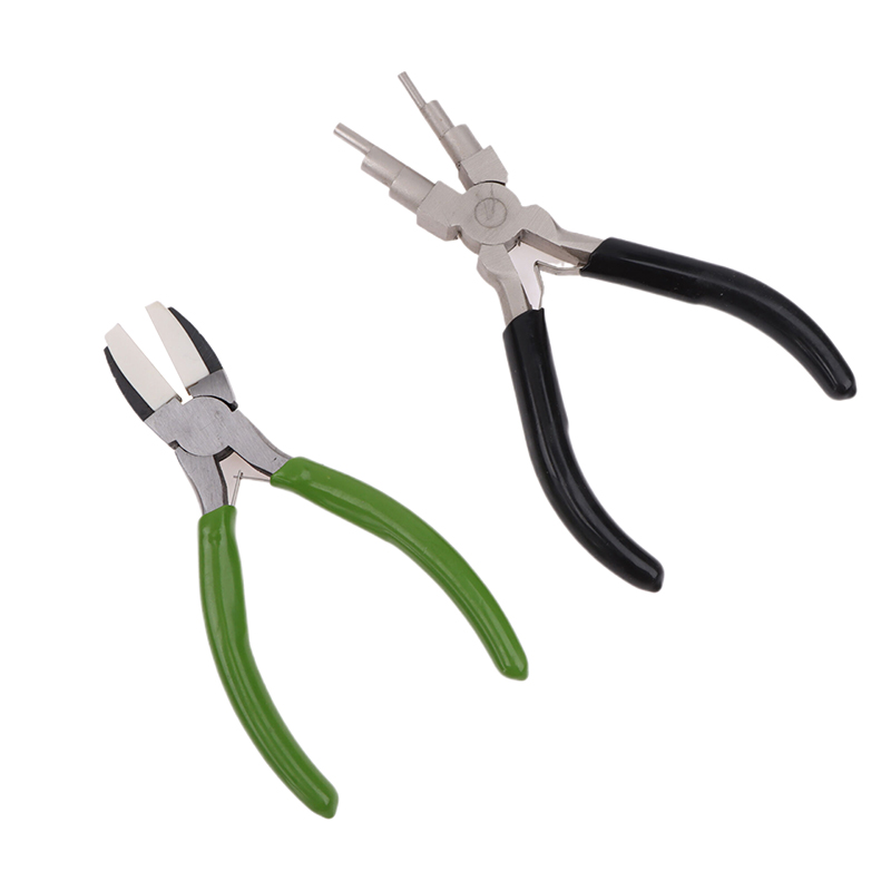 كماشة خضراء مسطحة الطرف، كماشة - مراجعة Jewelry Making Loop Pliers وسعره
