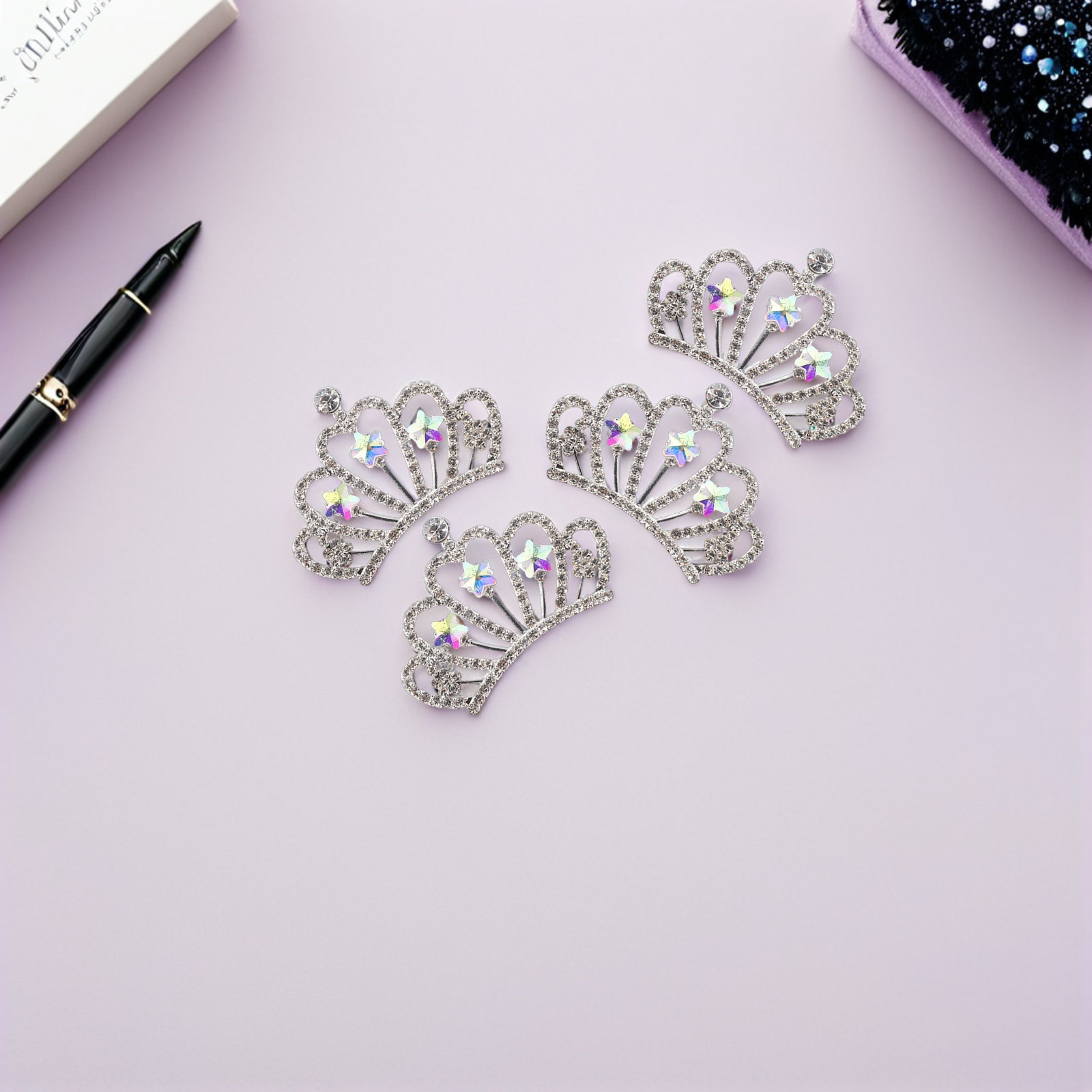 10 قطع من إكسسوارات الشعر على  - مراجعة Jewelry Making Party For Adults وسعره