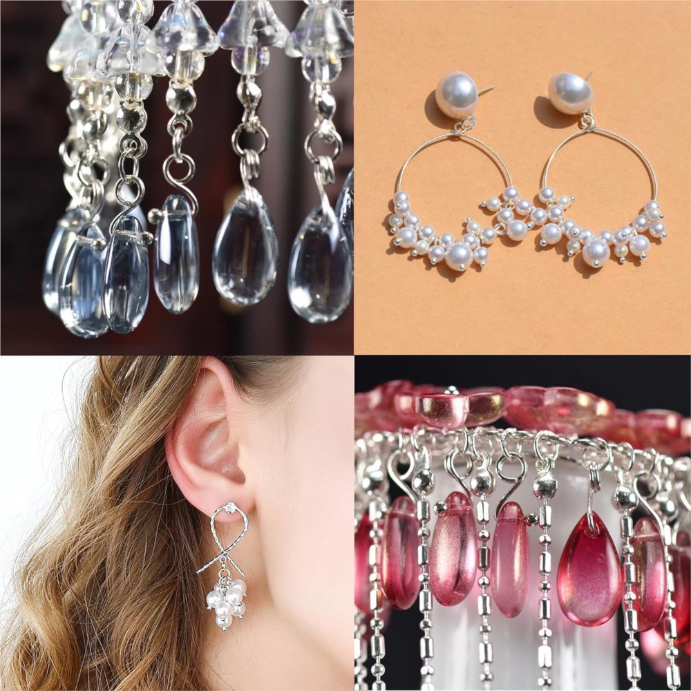 100 قطعة من دبابيس الخرز ذات ا - مراجعة Jewelry Making Jig وسعره