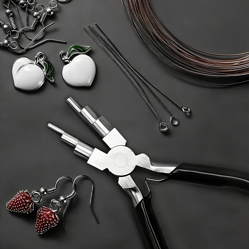 1 قطعة/2 قطع كماشة سوداء، أدوا - مراجعة Jewelry Making Loop Pliers وسعره