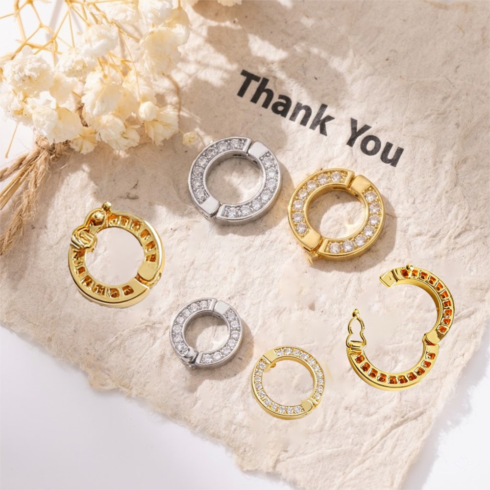 قطعتان من حلقات O مع مشبك وحلق - مراجعة Jewelry Making A Ring وسعره