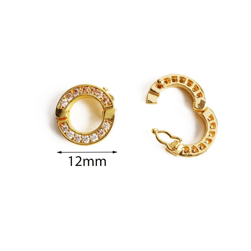 قطعتان من حلقات O مع مشبك وحلق - مراجعة Jewelry Making A Ring وسعره