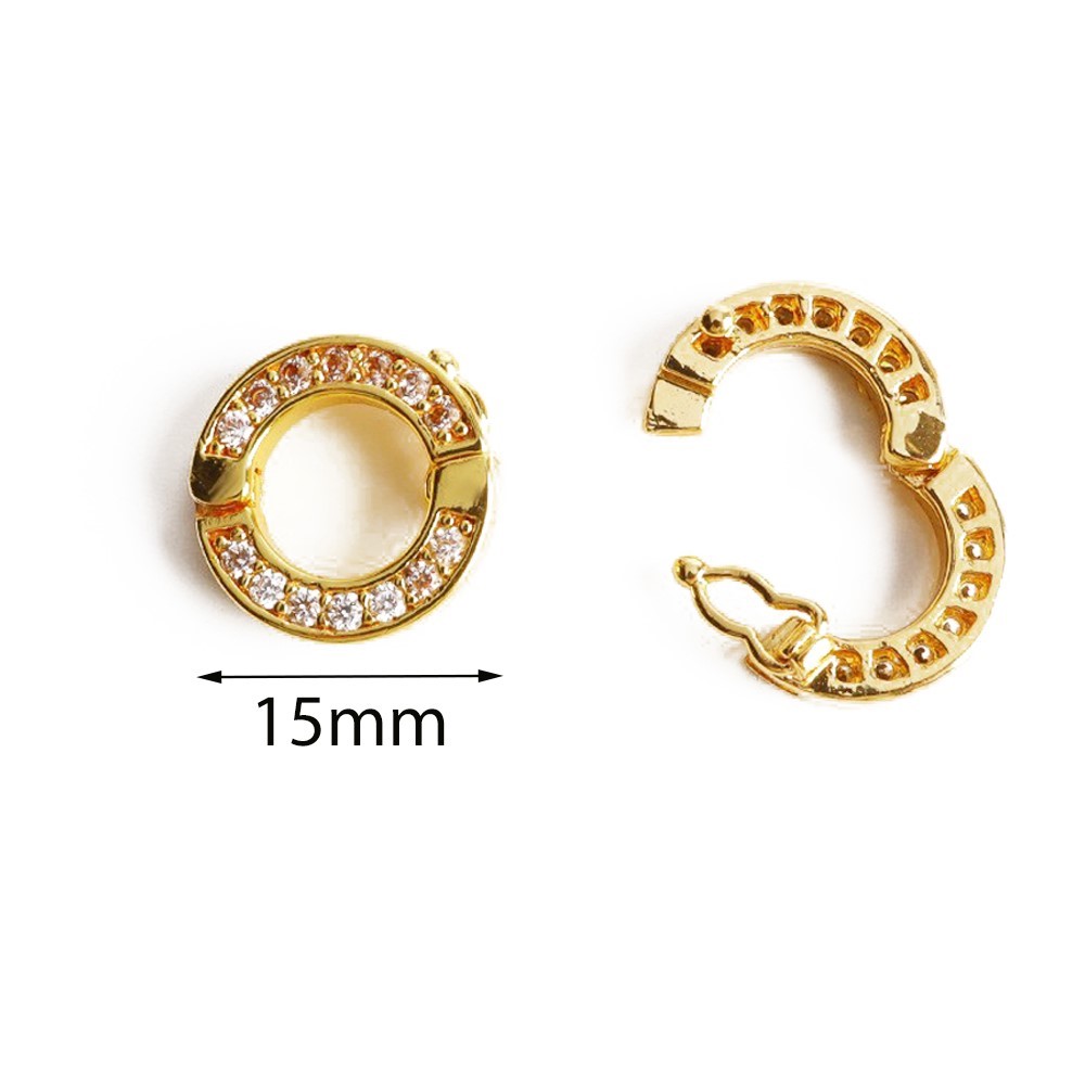 قطعتان من حلقات O مع مشبك وحلق - مراجعة Jewelry Making A Ring وسعره