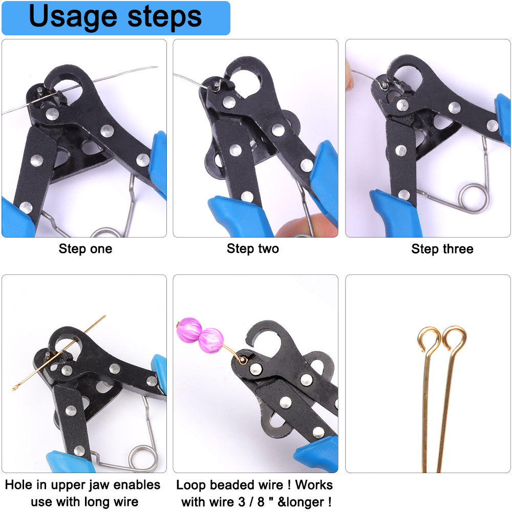DIY صنع الأقراط والأساور والقل - مراجعة Jewelry Making Loop Pliers وسعره