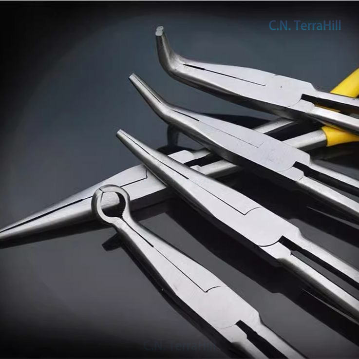 كماشة ذات أنف طويل 11 بوصة، كم - مراجعة Jewelry Making Pliers وسعره