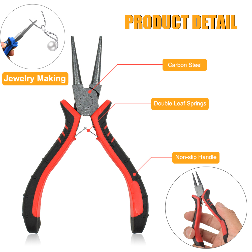 طقم كماشة صغيرة ، صنع مجوهرات  - مراجعة Jewelry Making Loop Pliers وسعره