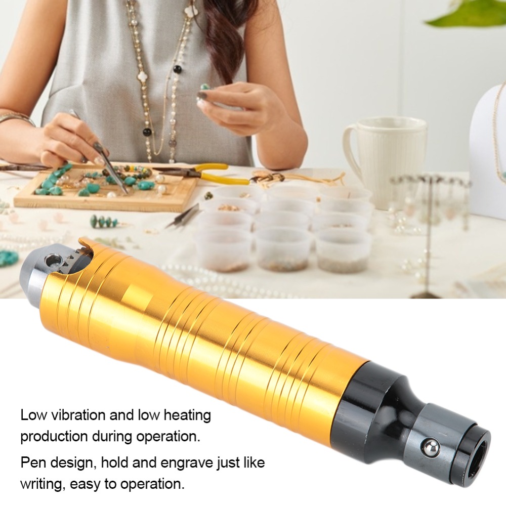 مقبض عمود مرن ذهبي بطول 13.6 س - مراجعة Jewelry Making Rotary Tool وسعره